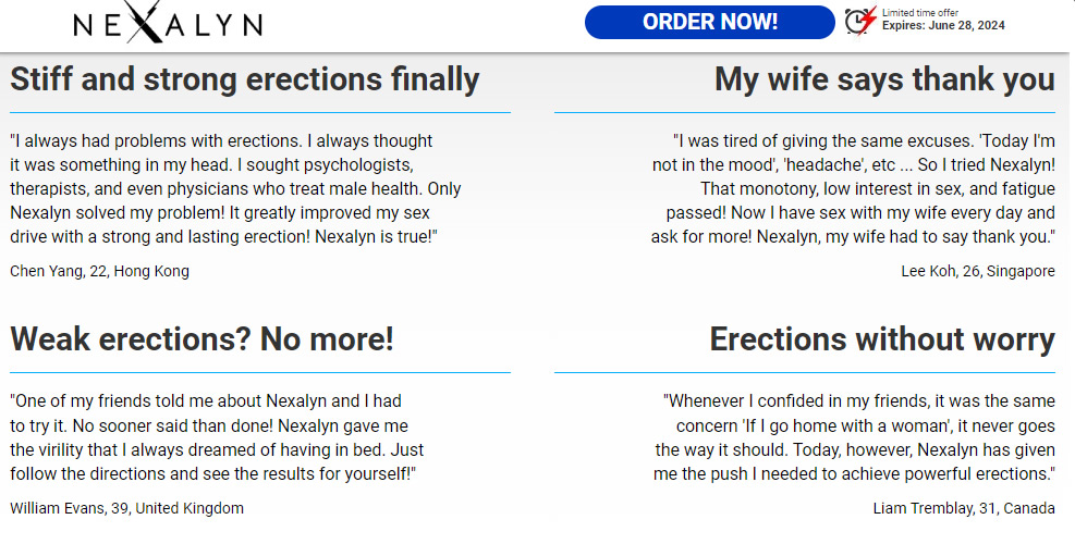 Nexalyn Review: Consumer Health Product Review