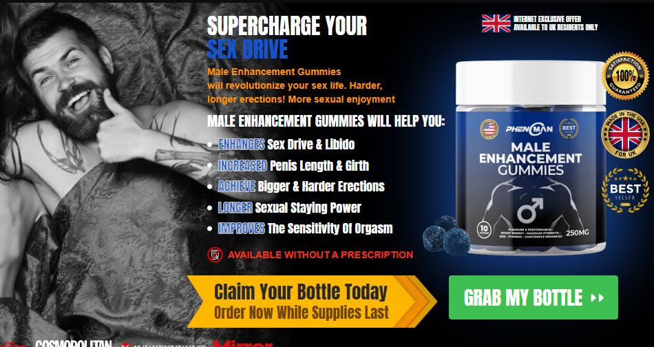 Men's Health Review: PhenoMan Male Enhancement Gummies