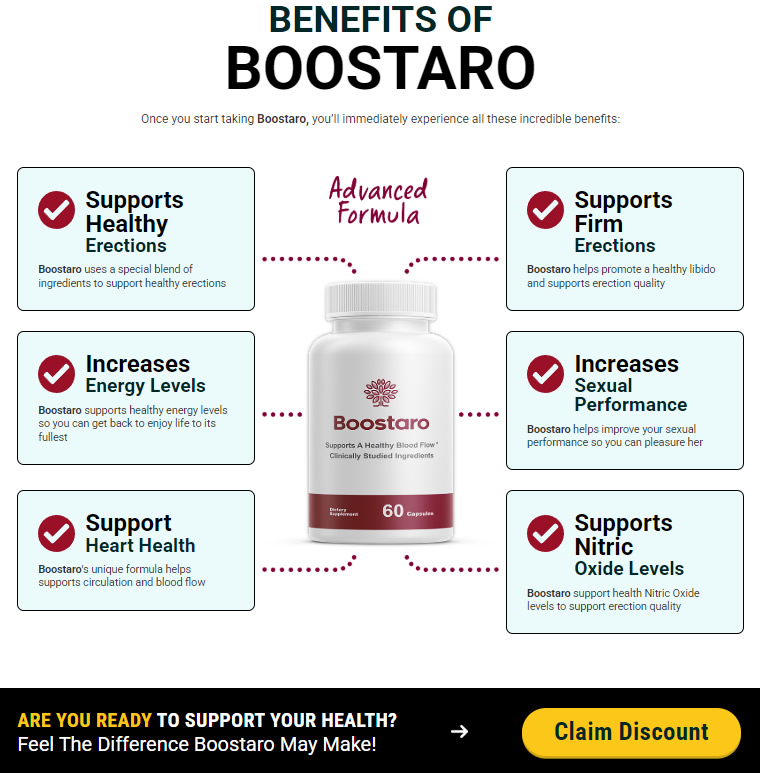 Boostaro Pills UK: Honest Boostaro Reviews & Capsules Ingredient Guide