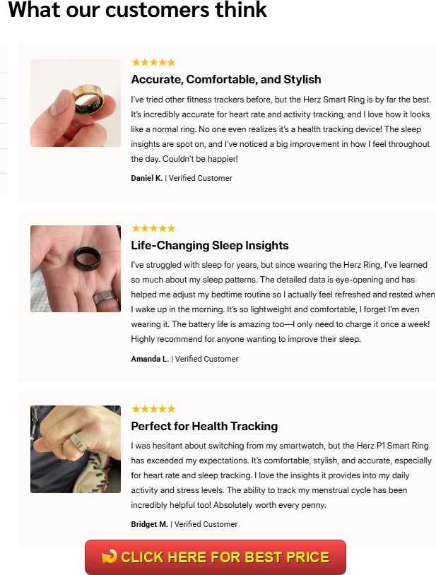 Herz P1 Smart Ring Review, App Features & Real User Feedback