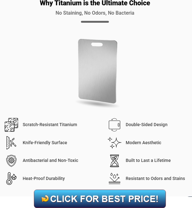 Katuchef Titanium Cutting Board Review – Hygienic, Durable, Knife-Safe